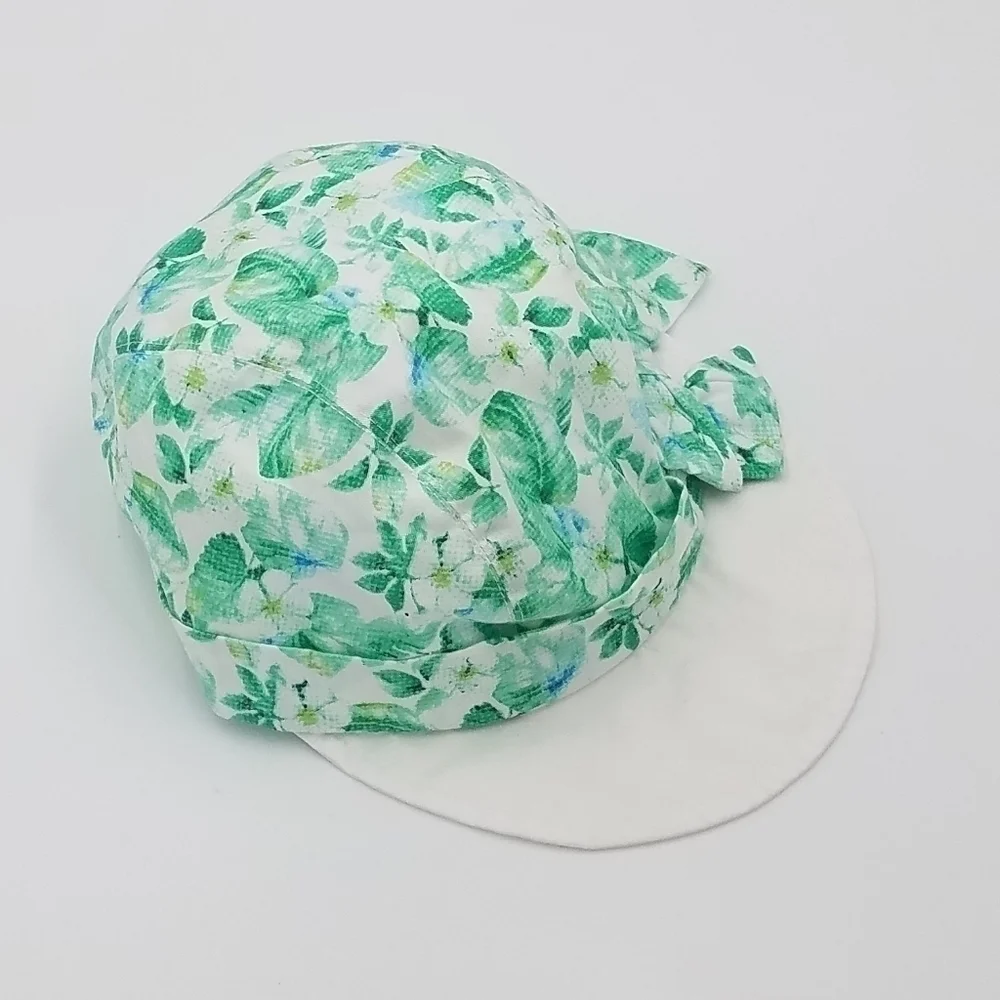 NWT Mayoral Flower Leaf Lined Sun Hat 50 3-6m